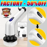 Electric Spin Scrubber Turbo Cleaning Brush Cordless Chargeable 3 Heads. Fixed Price $17.50.