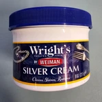Wright's Silver Cleaner And Polish Cream 8 Ounce. Fixed Price $14.99.