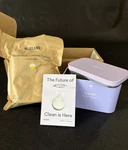 Blueland Toilet Bowl Cleaner Tablets, Lemon Cedar With Storage Tin, 14. Fixed Price $23.99.