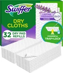 Swiffer Sweeper Dry Pads With Febreze Lavender, 32 Multi-surface Refills. Fixed Price $12.95.