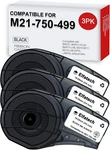 Brady M21-750-499 Nylon Cloth Label, .75" X 16' New Free Shipping. Fixed Price $35.99.
