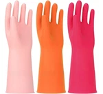 Pairs Rubber Cleaning Gloves Latex Free Dishwashing - 13" Reusable N.... Fixed Price $14.99.