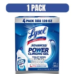Lysol Advanced Toilet Bowl Cleaner 4 Pack 32 Fl Oz Each Power Clinging Gel. Fixed Price $32.99.