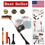 Subzero 14039 50" Crossover Super Duty Extendable Snowbroom With Pivoting Head. Fixed Price $60.73.