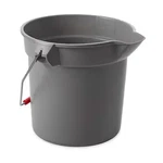 Rubbermaid Commercial FG296300GRAY 1/2 Gal Round Bucket, 10-1/4 In H,. Fixed Price $13.89.