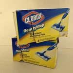 Clorox Ready Mop Absorbent Cleaning Pads 8.5 10.5 Inches 16 Open Box. Fixed Price $20.70.