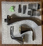 T6906 Voss Two-handle Wall Mount Bathroom Faucet Trim In Chrome New/neverused!. Fixed Price $84.00.