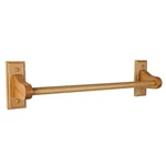 Dalton 24 In. Towel Bar Honey Oak. Fixed Price $14.30.