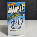 Read!!! (1) Dip-it Food & Beverage Stain Remover Powder, 5OZ, Hard. Fixed Price $55.00.