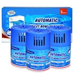Oceanbreezy Automatic Blue Toilet Bowl Cleaner 3 Bottles Long Lasting. Fixed Price $44.17.