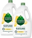 Seventh Generation Dishwasher Detergent Gel - Lemon Scent 2 Pack, 70 Oz. Fixed Price $26.99.