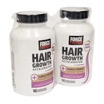 Force Factor Hair Growth Accelerator Capsules, 180 Count, Exp 10/2028. Fixed Price $69.99.
