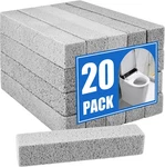 20 Pack Pumice Stone Toilet Bowl Cleaner, For Cleaning Stick Hard. Fixed Price $19.42.