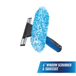 Unger Professional 6" Window Cleaning Tool 2-IN-1 Microfiber Squeegee Scrubber. Fixed Price $17.74.