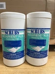 2PK- Scrubs Medaphene Plus Disinfecting Wipes , 90 Count/ea. Fixed Price $21.00.