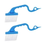 2PCS Hand-held Groove Gap Cleaning Tools Door Window Track Kitchen B.... Fixed Price $9.99.