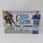 Silver Lightning Tarnish Remover Jewelry Metal Ion Cleaner Tray Robin Leach New. Fixed Price $13.49.
