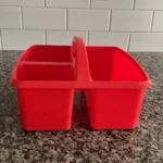 Romanoff Products Small Utility Caddy, Red. Fixed Price $19.99.