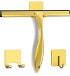 All-purpose Stainless Steel Shower Squeegee For Doors With 2 Adhesive .... Fixed Price $29.99.