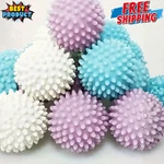3P Reusable Laundry Dryer Ball For Fabric Softener Per Hair Remover Lint Catcher. Fixed Price $5.99.