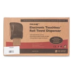 San Jamar T1300TBK Tear-n-dry Touchless Roll Towel Dispenser Black Pearl New. Fixed Price $136.81.