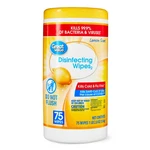 Great Value Lemon Scent Disinfecting Wipes, 1 Lbs, 5.5 Oz, 75 Count. Fixed Price $13.99.