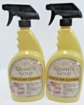 Granite Gold 24 Oz. Porcelain Cleaner, Streak-free, Bottles. Fixed Price $28.49.