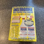 2 Pack INS139 Instagone- Stain Remover Spray As Seen Tv Mold Mildew. Fixed Price $23.74.