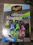 Meguiars Hybrid Ceramic Starter Kit Detailing With Car Wash Wax Detailer New. Fixed Price $44.99.
