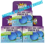 Kaboom Automatic Toilet Bowl Cleaner & Deodorizes Blue 2TABS/BOX New Lot Of 3. Fixed Price $24.99.