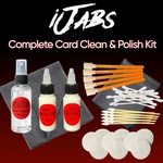 Ijabs Card Cleaning Kit - Spray Polish Shine Pokemon One Piece Panini Psa Cgc. Fixed Price $39.99.