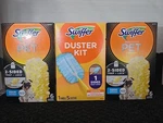 3 Pc Mix Swiffer Heavy Duty Pet Duster Refills & Kit. Fixed Price $36.00.