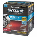Rust-oleum Rocksolid Metallic Floor Coating Cherry Bomb. Fixed Price $183.17.