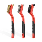 3PC Wire Set Steel Brass Nylon Rust Remover Detail Cleaning Brushes. Fixed Price $13.50.
