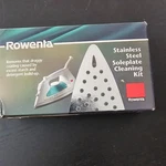 New Rowenta Stainless Steel Soleplate Cleaning Kit ZD-100. Fixed Price $25.00.