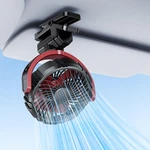 Car Clip On Fan For Sun Visor Handle, 2000MAH Rechargeable Battery Powered Us.... Fixed Price $36.05.