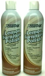 2-PACK Spraypak Lemon Furniture Polish 17OZ Can Cleaning Product.. Fixed Price $10.99.