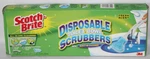 Scotch-brite Disposable Toilet Scrubber Cleaner Handle + 4 Refills Old STOCK-#25. Fixed Price $34.99.