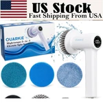 Handheld Cordless Shower Scrubber With 5 Replaceable Heads. Fixed Price $39.90.