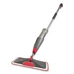 Rubbermaid? Commercial Reveal Microfiber Spray Mop Kit, 54.5 Handle, Silver/blac. Fixed Price $66.31.
