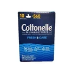 Cottonelle Flushable Wet Wipes For Adults Butt Toilet Disposable Bathroom 560 Ct. Fixed Price $29.99.
