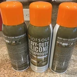 (3) Sofsole Heavy-duty Silicone Water Proofer. Fixed Price $44.99.
