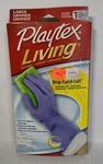 Playtex Living Gloves Purple Size Large Drip Catch Cuff 3 Layer Protection Nos. Fixed Price $12.99.