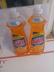 Ajax Triple Action Dish Liquid, Orange, 14 Fluid Ounce. Fixed Price $5.00.