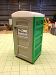 New Miniature Portable "porta-potty" Toilet For 1/14 Scale Construction Sites. Fixed Price $38.00.