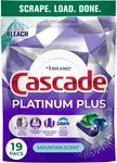 Cascade Platinum Plus Dishwasher Pods, Detergent,. Fixed Price $19.88.