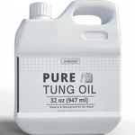 Oaiegsd 32OZ 100% Pure Tung Oil Food Grade Wood Finish Sealer With Brush. Fixed Price $26.49.