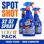 Spot Shot Carpet Stain Remover 32 Oz Spray Odor Eliminator 12 Bottles. Fixed Price $226.99.
