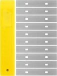 Bates- Replacement Scraper Blades, 4 Inch, 30 Pcs, Floor Scrappe. Fixed Price $10.95.