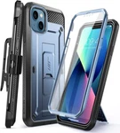 Supcase For Iphone 13 6.1" Built-in Screen Protector Rugged Holster Cover. Fixed Price $28.12.